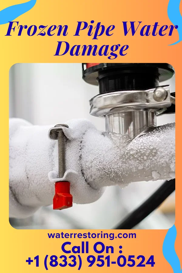 Frozen Pipe Water Damage in North Potomac, MD